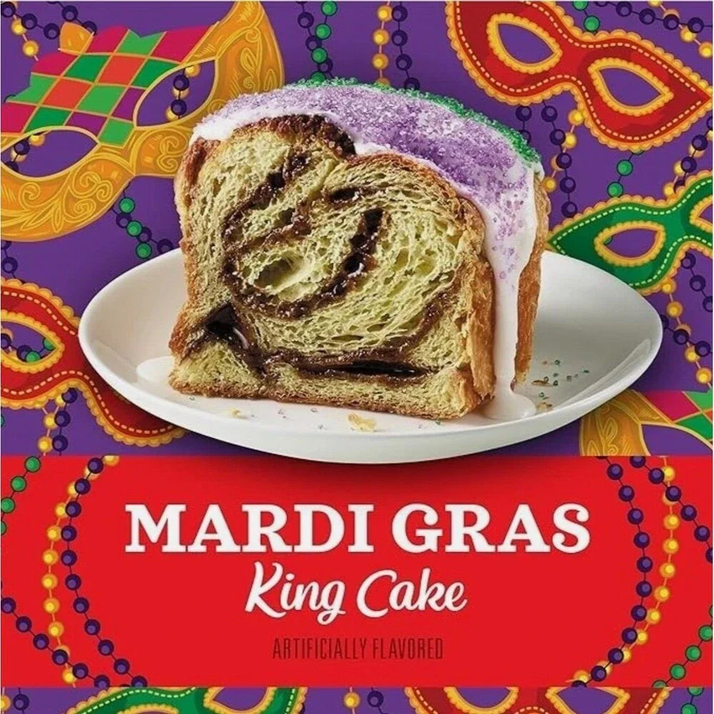 Community Coffee Mardi Gras King Cake Ground Coffee 12 oz 2 Pack NEW